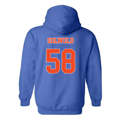 Florida - NCAA Football : Hunter Solwold - Classic Shresey Hooded Sweatshirt-1
