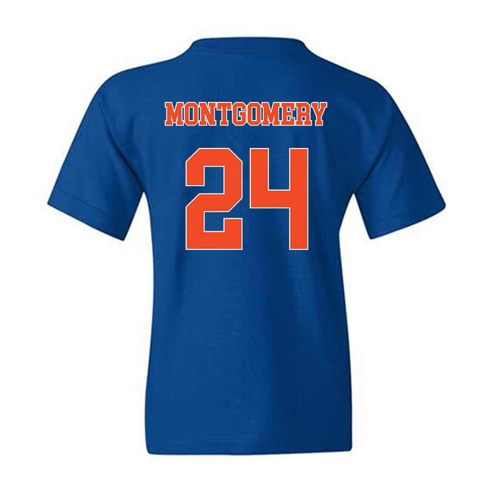 Florida - NCAA Football : London Montgomery - Classic Shresey Youth T-Shirt-1