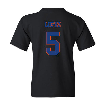 Florida - NCAA Women's Tennis : Qavia Lopez - Youth T-Shirt Classic Shersey