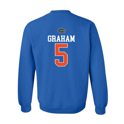 Florida - NCAA Football : Myles Graham - Crewneck Sweatshirt Classic Shersey