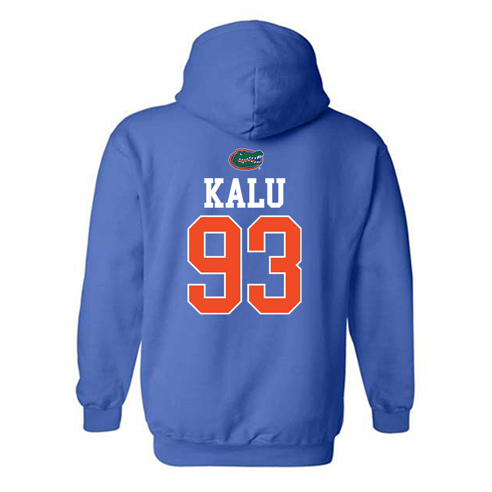 Florida - NCAA Football : DK Kalu - Generic Shersey Hooded Sweatshirt-1