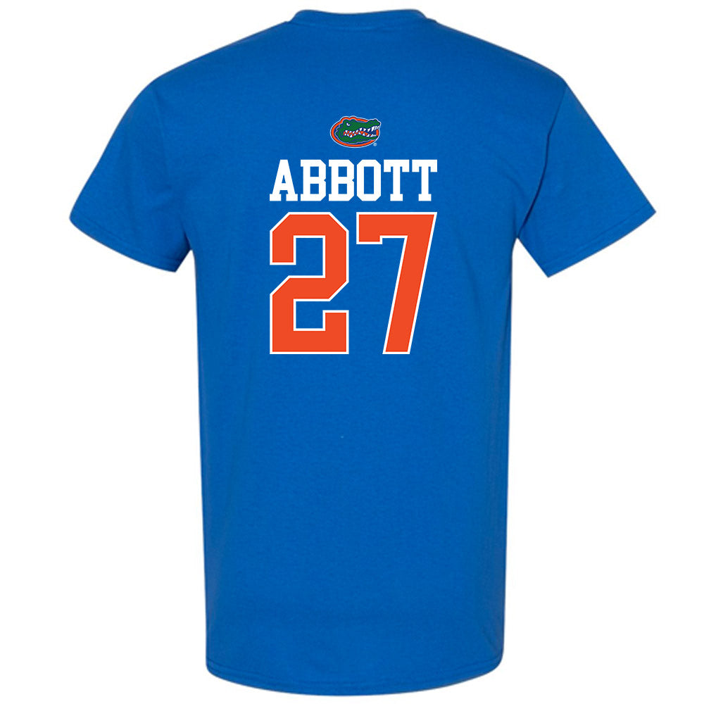 Florida - NCAA Women's Soccer : Norah Abbott - Generic Shersey T-Shirt-1