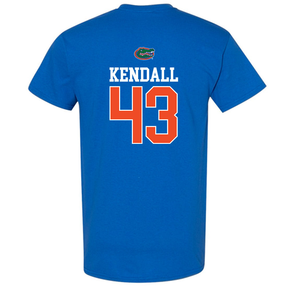 Florida - NCAA Baseball : Jacob Kendall - Generic Shersey T-Shirt-1