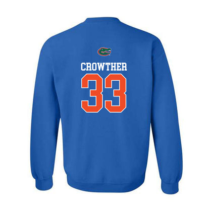 Florida - NCAA Women's Lacrosse : Paige Crowther - Generic Shersey Crewneck Sweatshirt-1