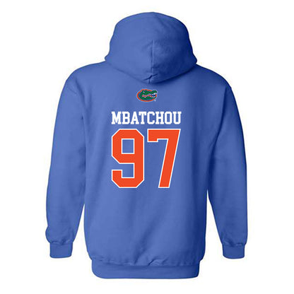 Florida - NCAA Football : Joseph Mbatchou - Generic Shersey Hooded Sweatshirt-1