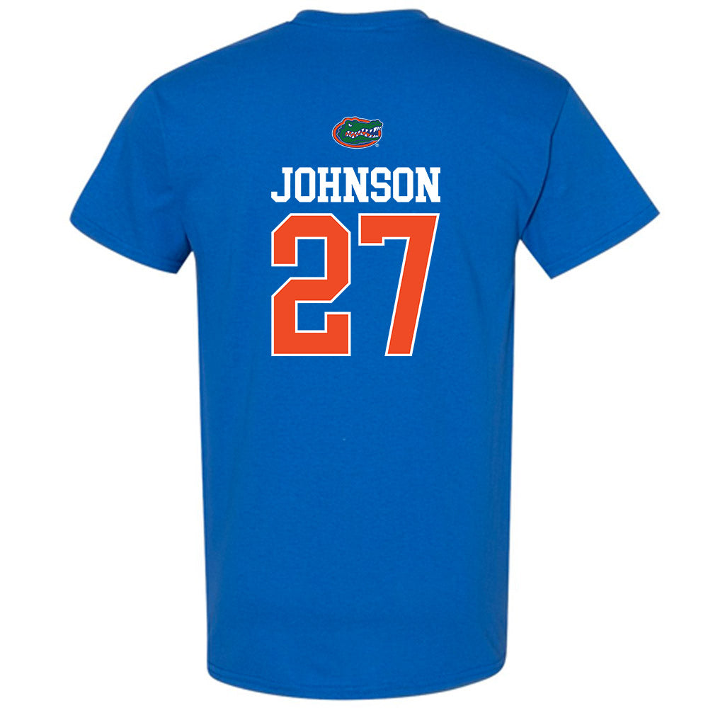 Florida - NCAA Football : Dijon Johnson - Generic Shersey T-Shirt-1