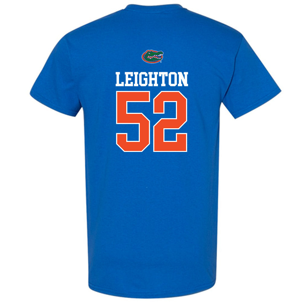 Florida - NCAA Football : Dylan Leighton - Generic Shersey T-Shirt-1