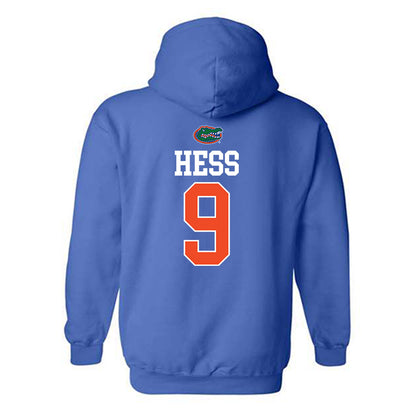 Florida - NCAA Women's Soccer : Addy Hess - Generic Shersey Hooded Sweatshirt-1