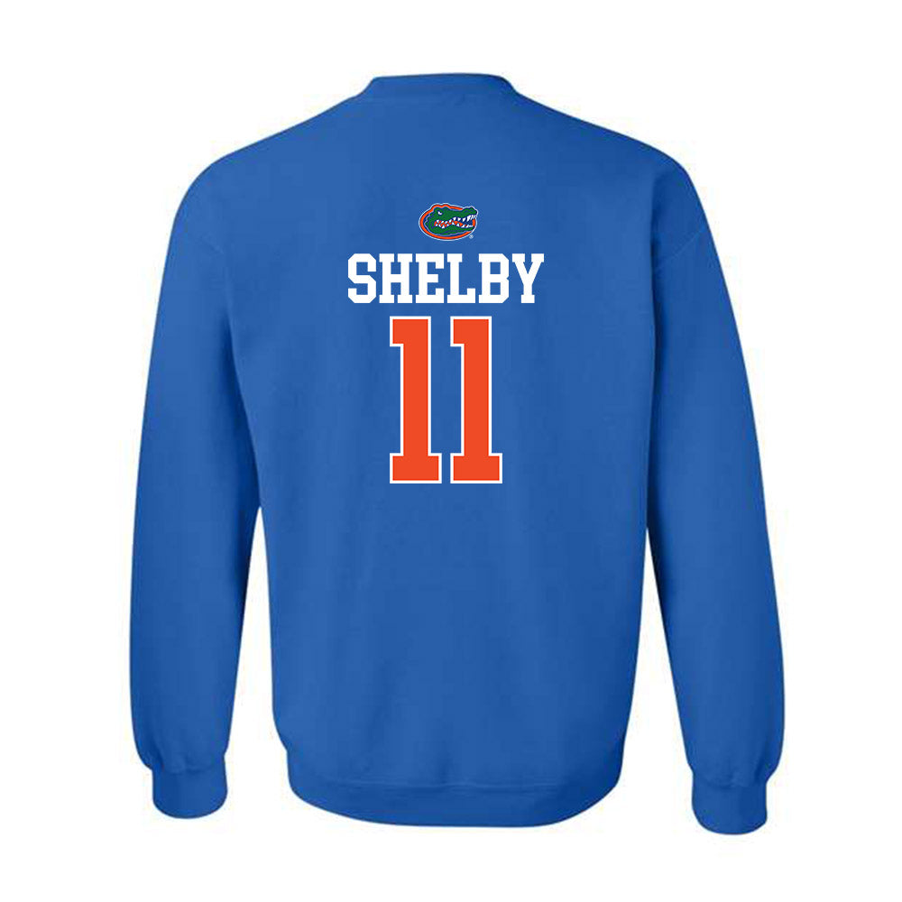 Florida - NCAA Women's Volleyball : Nadiya Shelby - Generic Shersey Crewneck Sweatshirt-1