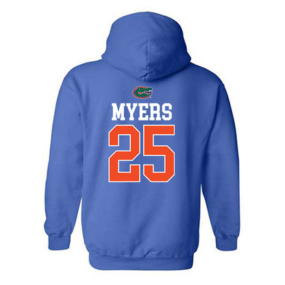 Florida - NCAA Baseball : Kolt Myers - Generic Shersey Hooded Sweatshirt-1