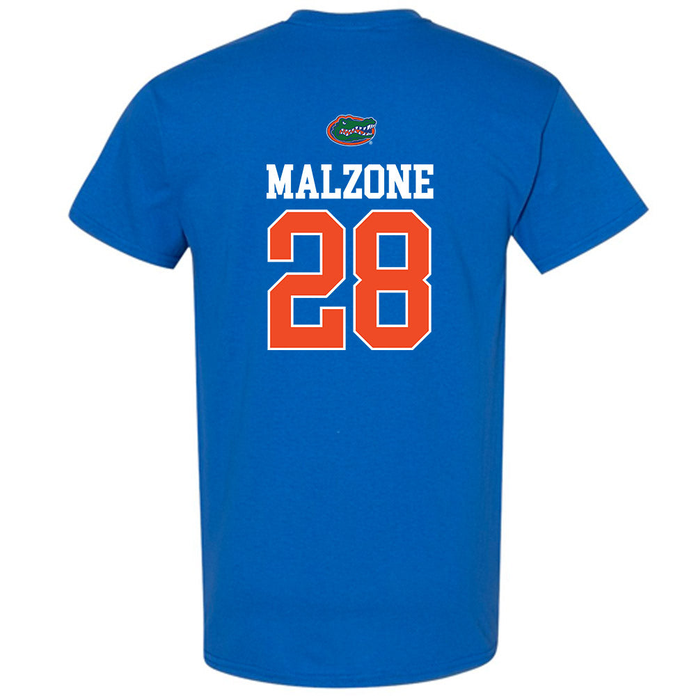 Florida - NCAA Baseball : AJ Malzone - Generic Shersey T-Shirt-1