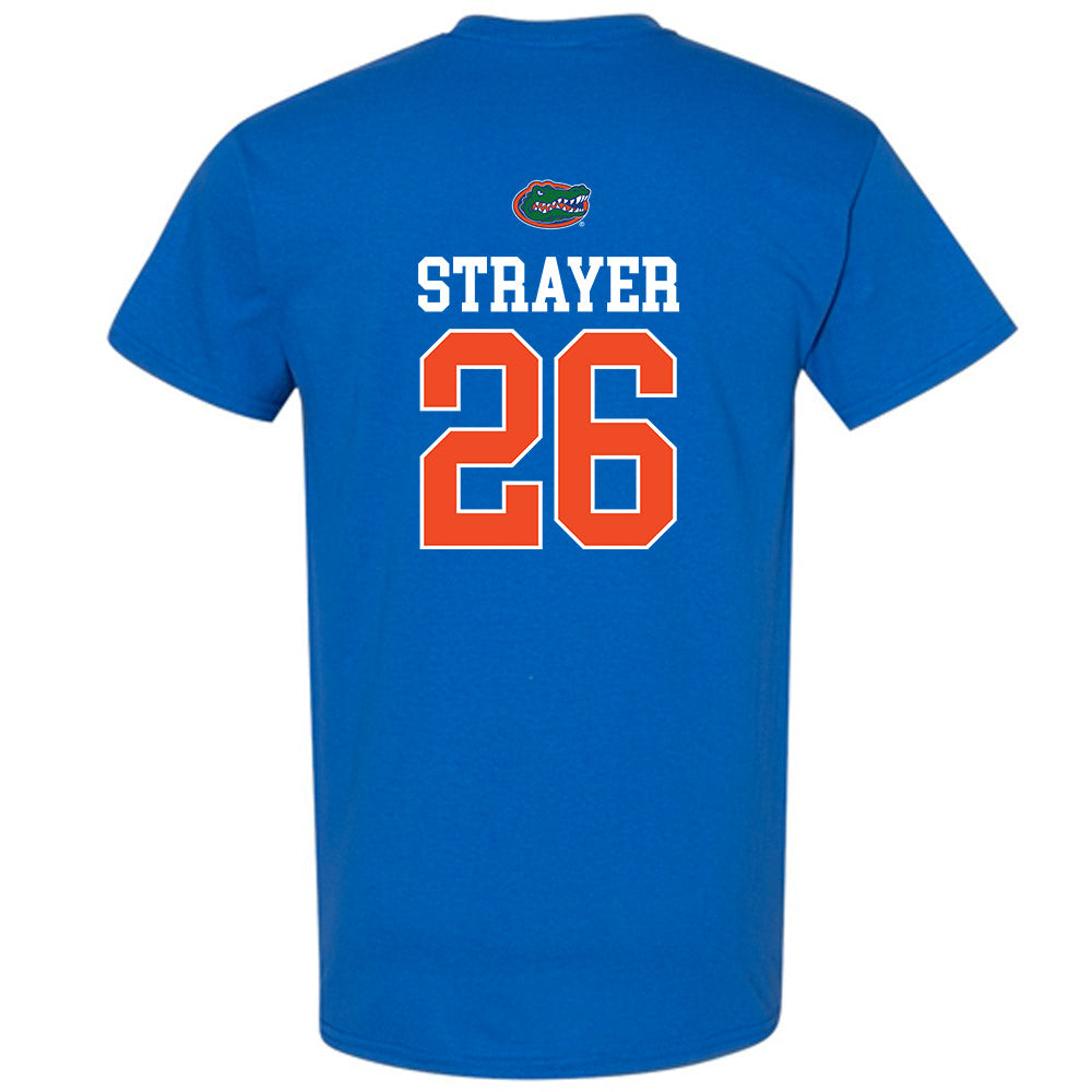 Florida - NCAA Baseball : Cash Strayer - Generic Shersey T-Shirt-1