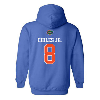 Florida - NCAA Football : Aaron Chiles Jr. - Generic Shersey Hooded Sweatshirt-1