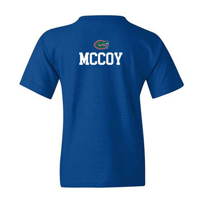 Florida - NCAA Men's Track & Field : Wanya McCoy - Generic Shersey Youth T-Shirt-1