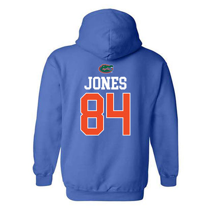 Florida - NCAA Football : Micah Jones - Generic Shersey Hooded Sweatshirt-1