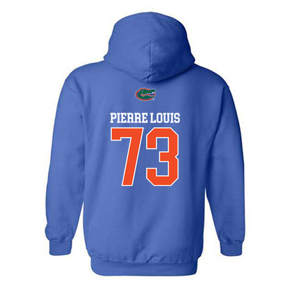 Florida - NCAA Football : Daniel Pierre Louis - Generic Shersey Hooded Sweatshirt-1