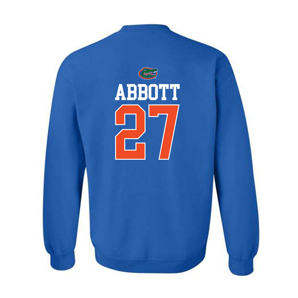 Florida - NCAA Women's Soccer : Norah Abbott - Generic Shersey Crewneck Sweatshirt-1