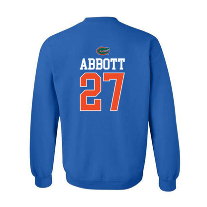 Florida - NCAA Women's Soccer : Norah Abbott - Generic Shersey Crewneck Sweatshirt-1