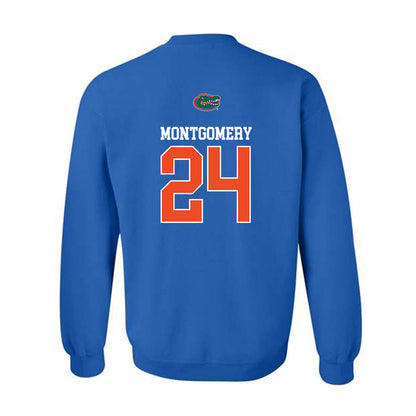 Florida - NCAA Football : London Montgomery - Generic Shersey Crewneck Sweatshirt-1