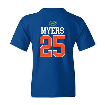 Florida - NCAA Baseball : Kolt Myers - Generic Shersey Youth T-Shirt-1