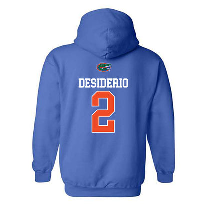 Florida - NCAA Softball : Giulia Desiderio - Generic Shersey Hooded Sweatshirt-1