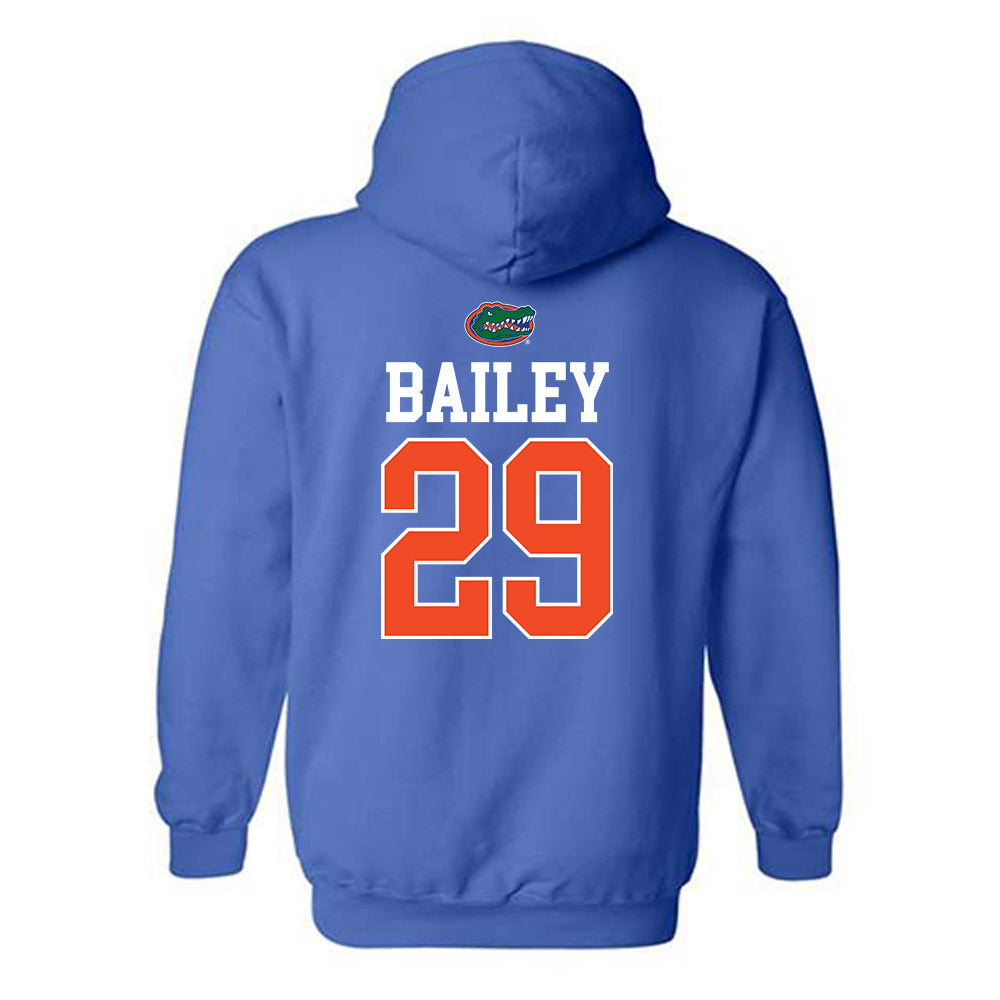 Florida - NCAA Women's Soccer : Lena Bailey - Generic Shersey Hooded Sweatshirt