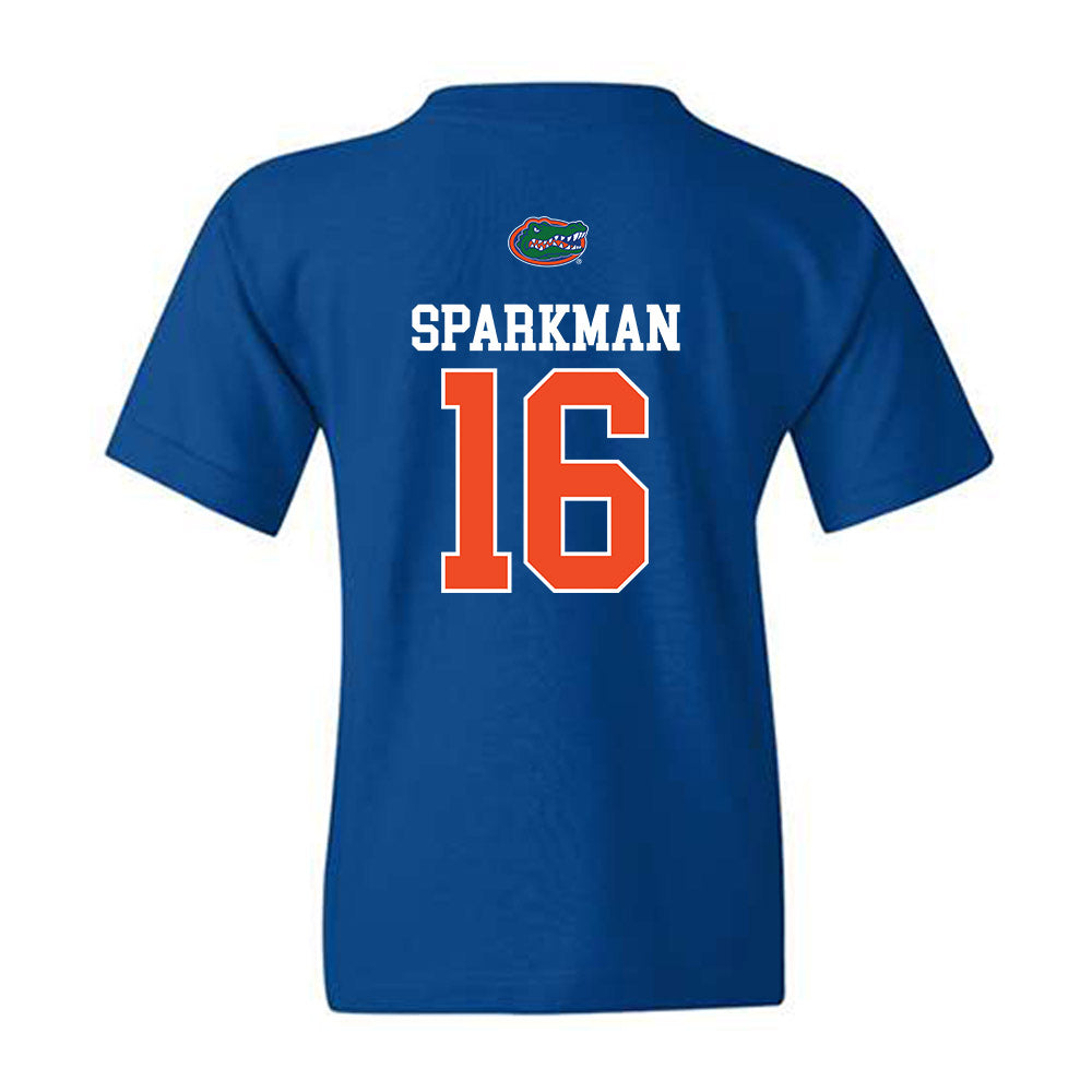 Florida - NCAA Softball : Allison Sparkman - Generic Shersey Youth T-Shirt-1
