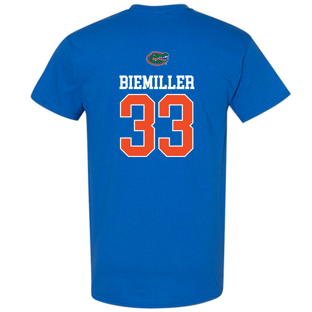 Florida - NCAA Baseball : McCall Biemiller - Generic Shersey T-Shirt-1