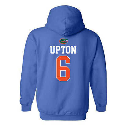 Florida - NCAA Women's Soccer : Avery Upton - Generic Shersey Hooded Sweatshirt