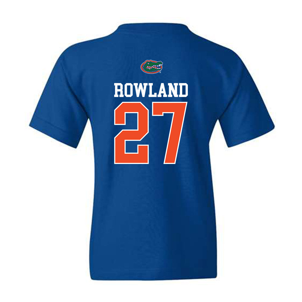 Florida - NCAA Baseball : Blaine Rowland - Generic Shersey Youth T-Shirt
