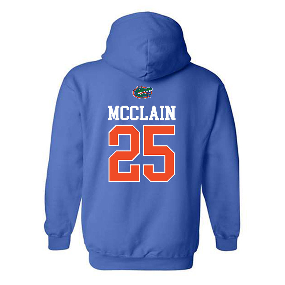 Florida - NCAA Football : Cormani McClain - Generic Shersey Hooded Sweatshirt-1