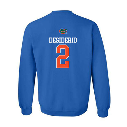 Florida - NCAA Softball : Giulia Desiderio - Generic Shersey Crewneck Sweatshirt-1