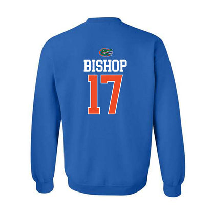 Florida - NCAA Women's Lacrosse : Cali Bishop - Generic Shersey Crewneck Sweatshirt