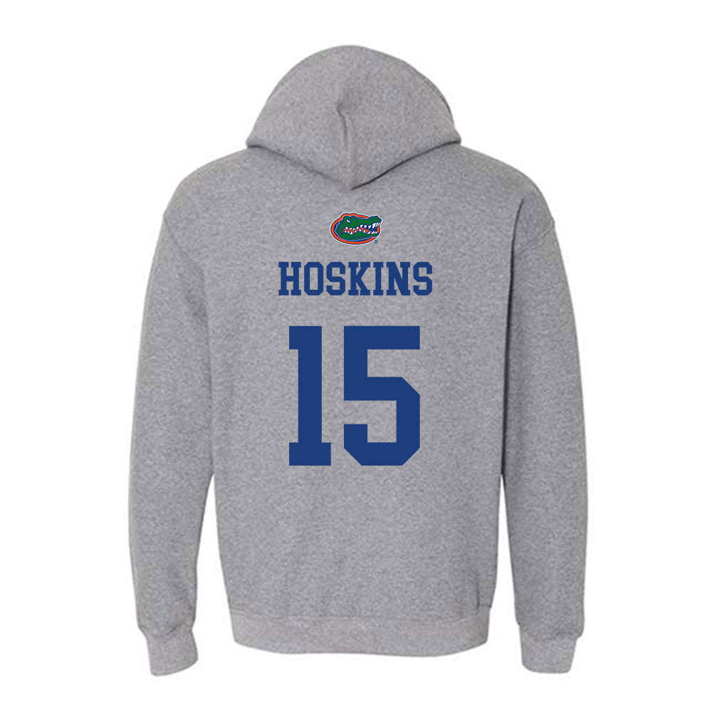 Florida - NCAA Women's Lacrosse : Caroline Hoskins - Sports Shersey Hooded Sweatshirt-1