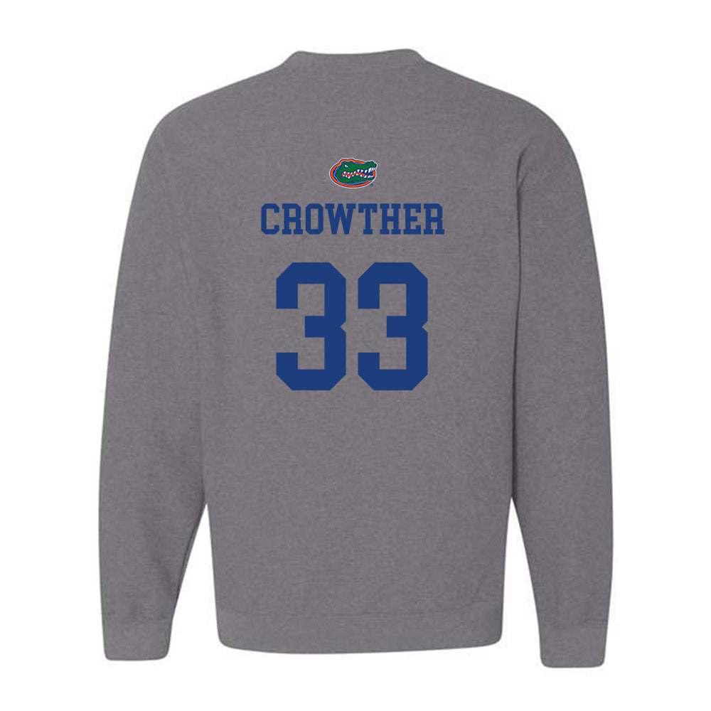 Florida - NCAA Women's Lacrosse : Paige Crowther - Sports Shersey Crewneck Sweatshirt-1