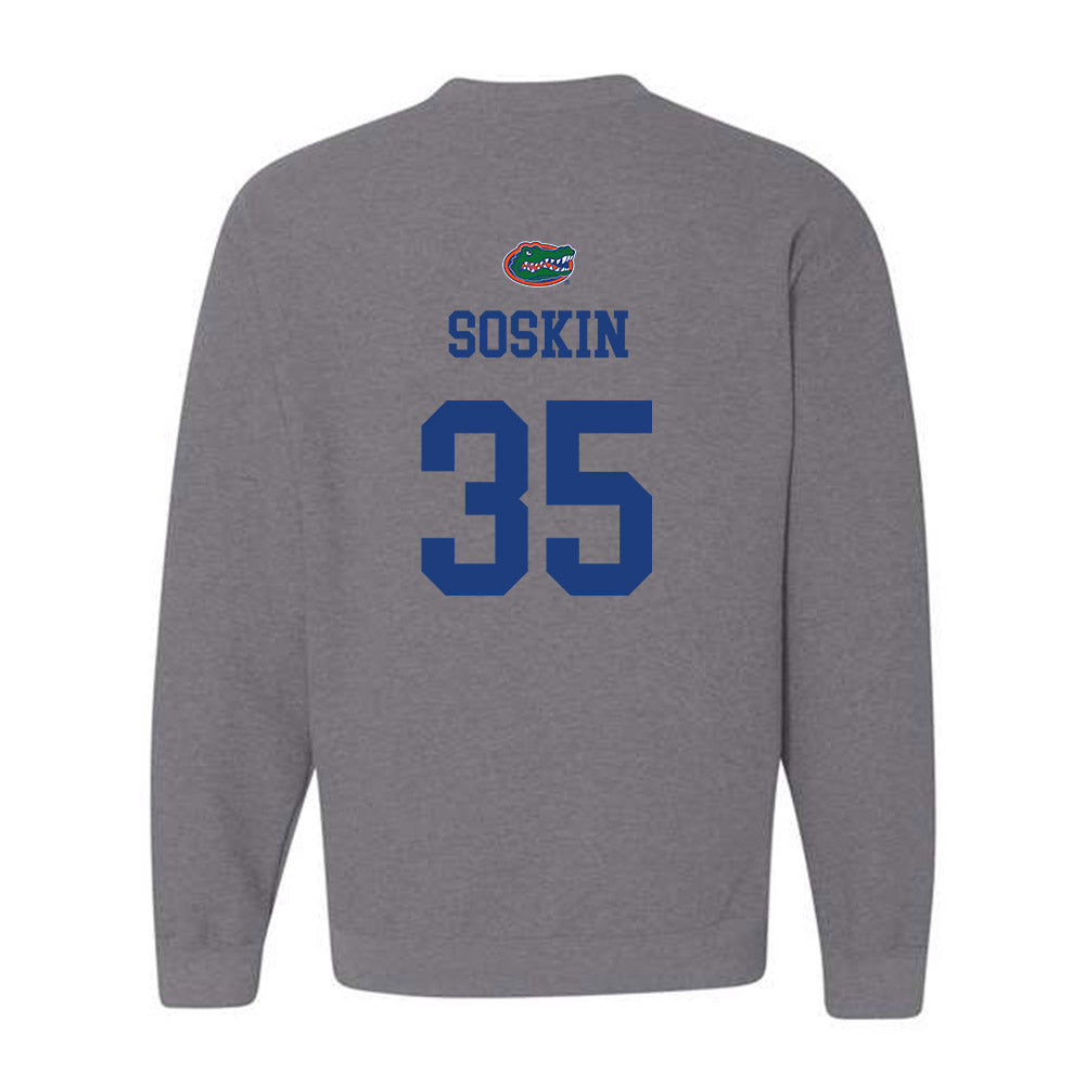 Florida - NCAA Women's Lacrosse : Maya Soskin - Sports Shersey Crewneck Sweatshirt-1