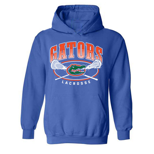 Florida - NCAA Women's Lacrosse : Ella Davis - Sports Shersey Hooded Sweatshirt-0