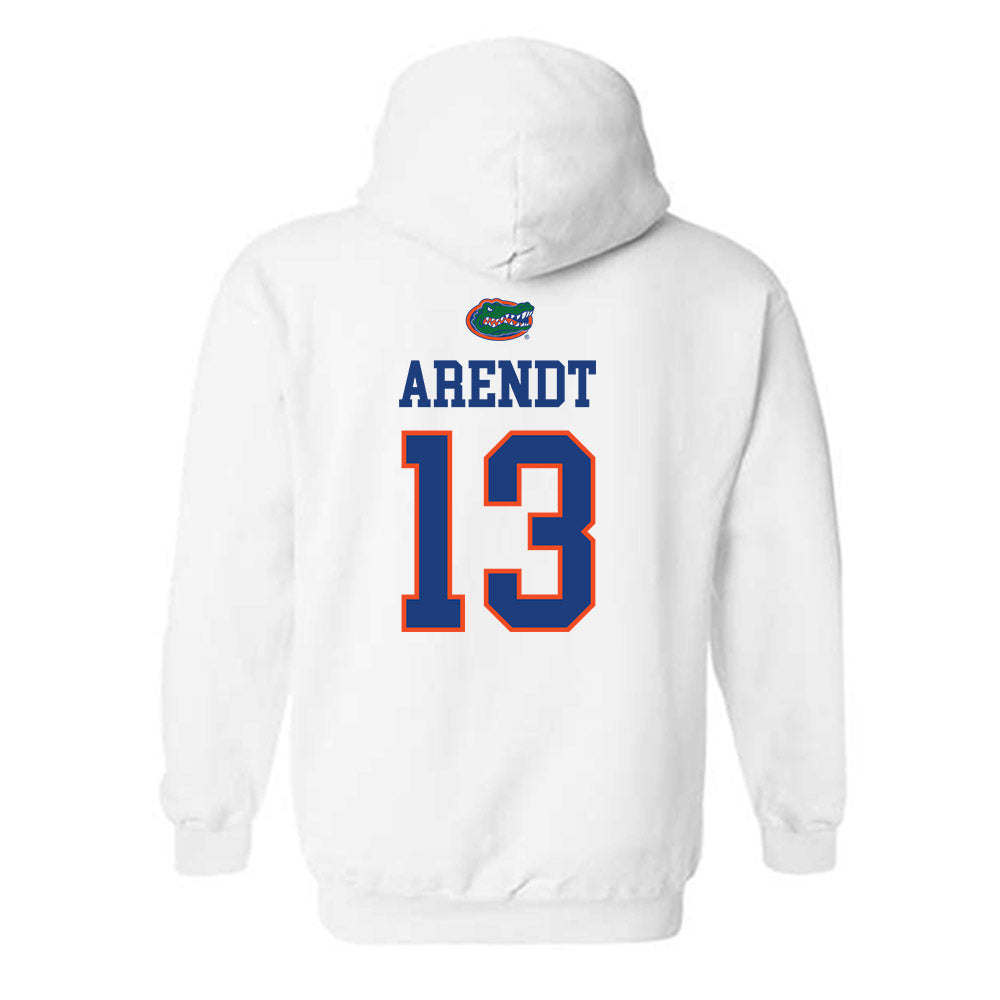 Florida - NCAA Women's Lacrosse : Maureen Arendt - Sports Shersey Hooded Sweatshirt