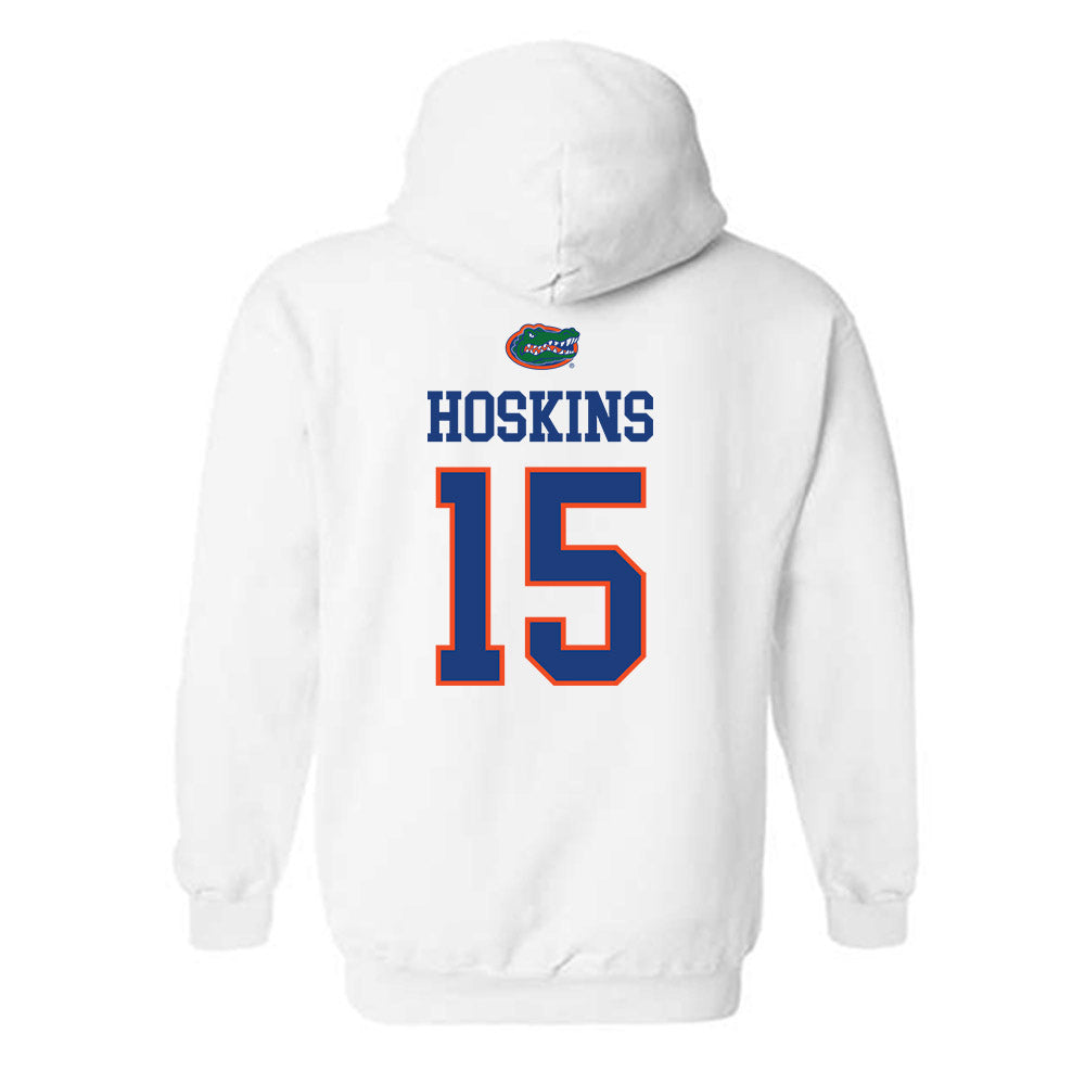 Florida - NCAA Women's Lacrosse : Caroline Hoskins - Sports Shersey Hooded Sweatshirt-1