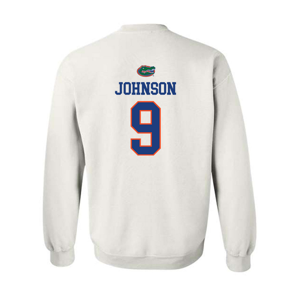 Florida - NCAA Women's Lacrosse : Gabi Johnson - Sports Shersey Crewneck Sweatshirt-1