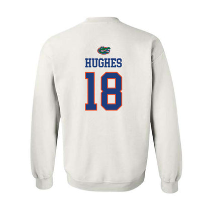 Florida - NCAA Women's Lacrosse : Sam Hughes - Sports Shersey Crewneck Sweatshirt-1