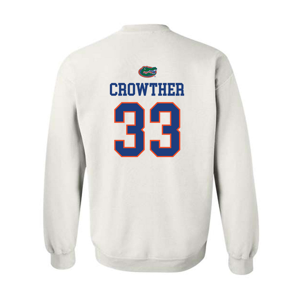 Florida - NCAA Women's Lacrosse : Paige Crowther - Sports Shersey Crewneck Sweatshirt-1