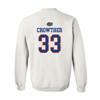 Florida - NCAA Women's Lacrosse : Paige Crowther - Sports Shersey Crewneck Sweatshirt-1