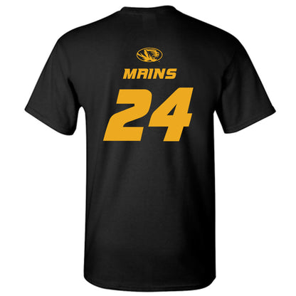 Missouri - NCAA Women's Basketball : Sydney Mains - Sports Shersey T-Shirt-1