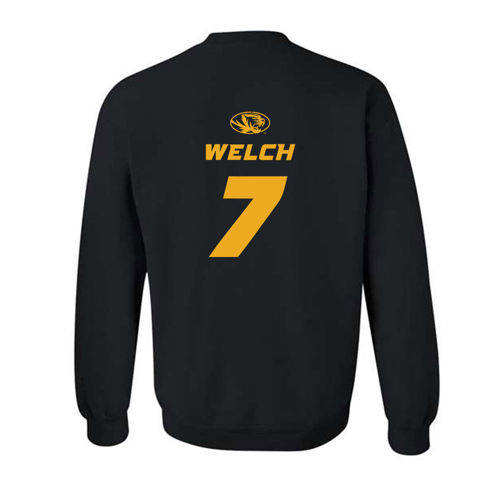 Missouri - NCAA Women's Basketball : Tanyuel Welch - Sports Shersey Crewneck Sweatshirt-1