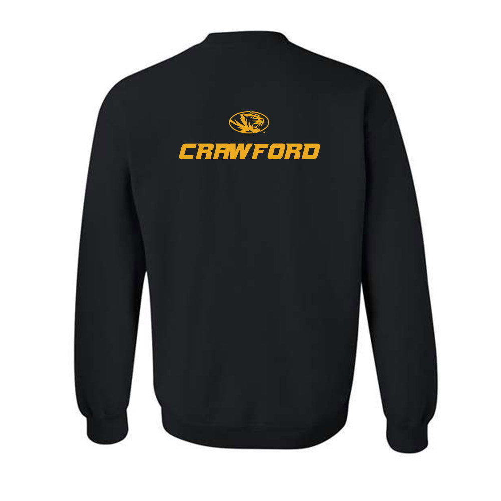 Missouri - NCAA Men's Basketball : Jordan Crawford - Sports Shersey Crewneck Sweatshirt-1