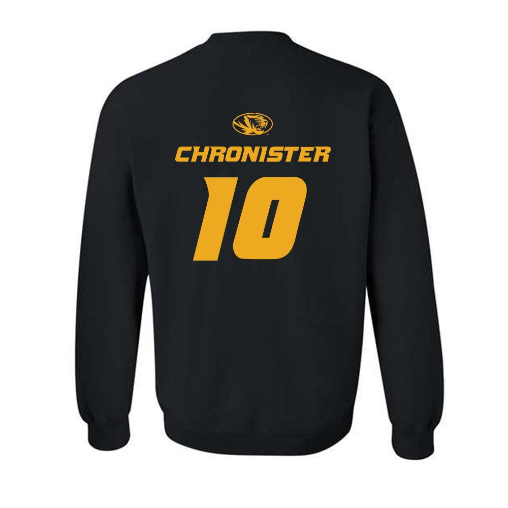 Missouri - NCAA Men's Basketball : Aidan Chronister - Sports Shersey Crewneck Sweatshirt-1