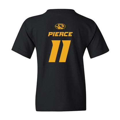 Missouri - NCAA Men's Basketball : Trent Pierce - Sports Shersey Youth T-Shirt-1