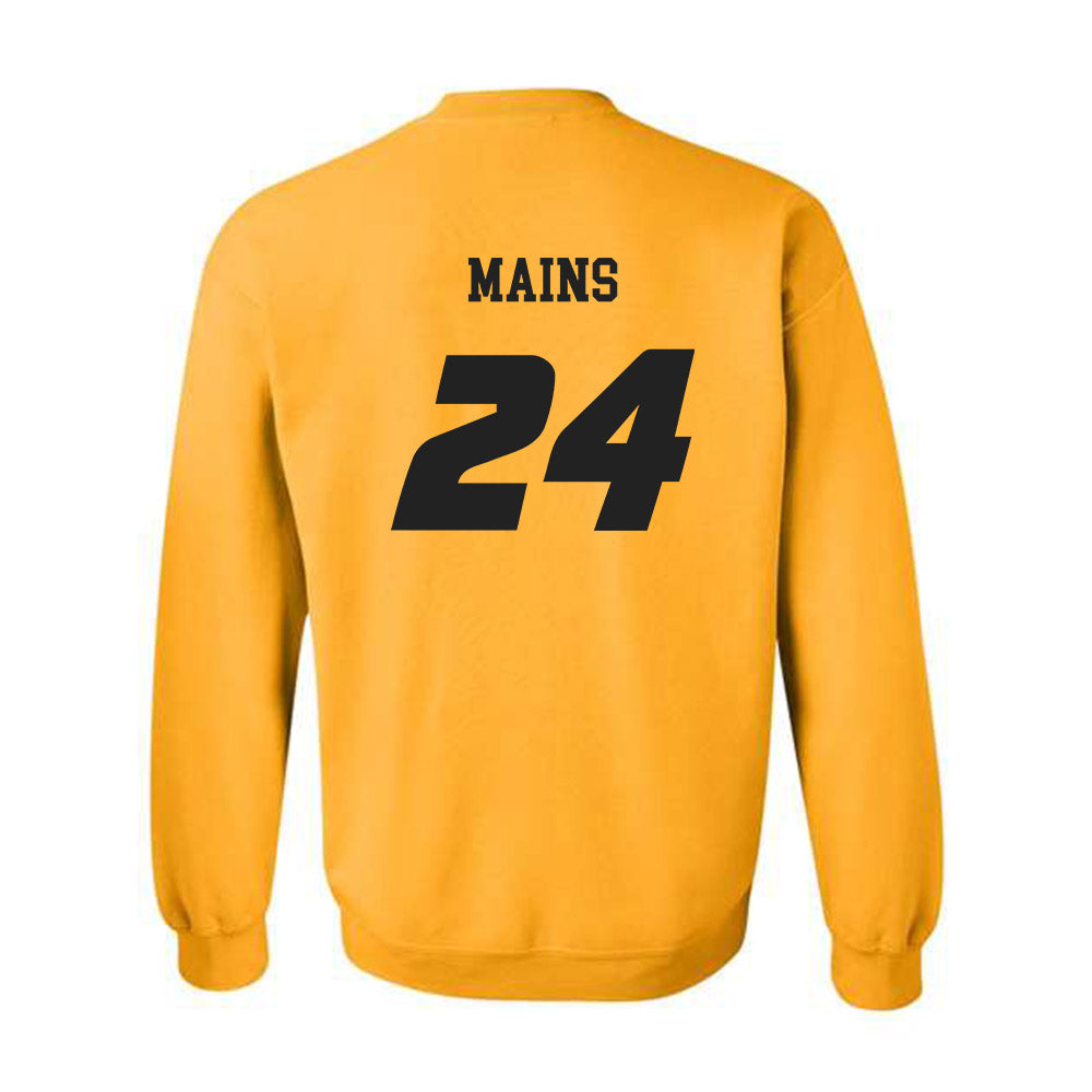 Missouri - NCAA Women's Basketball : Sydney Mains - Sports Shersey Crewneck Sweatshirt-1
