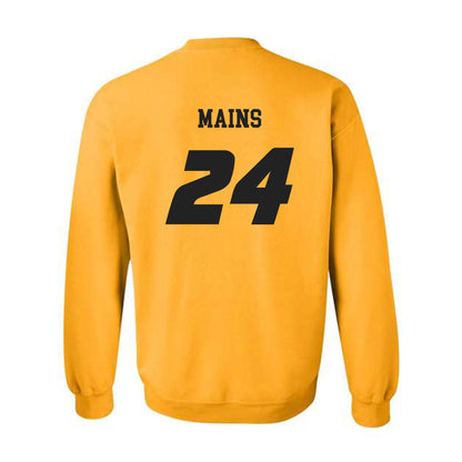 Missouri - NCAA Women's Basketball : Sydney Mains - Sports Shersey Crewneck Sweatshirt-1